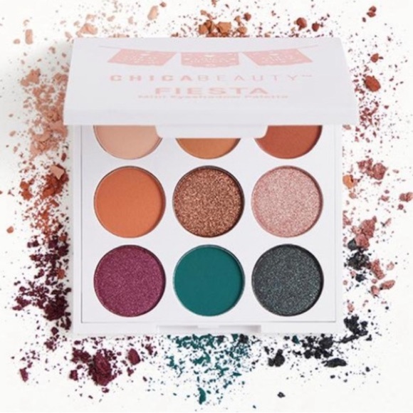 Chica Beauty NWT Fiesta Eyeshadow Palette - Picture 1 of 3